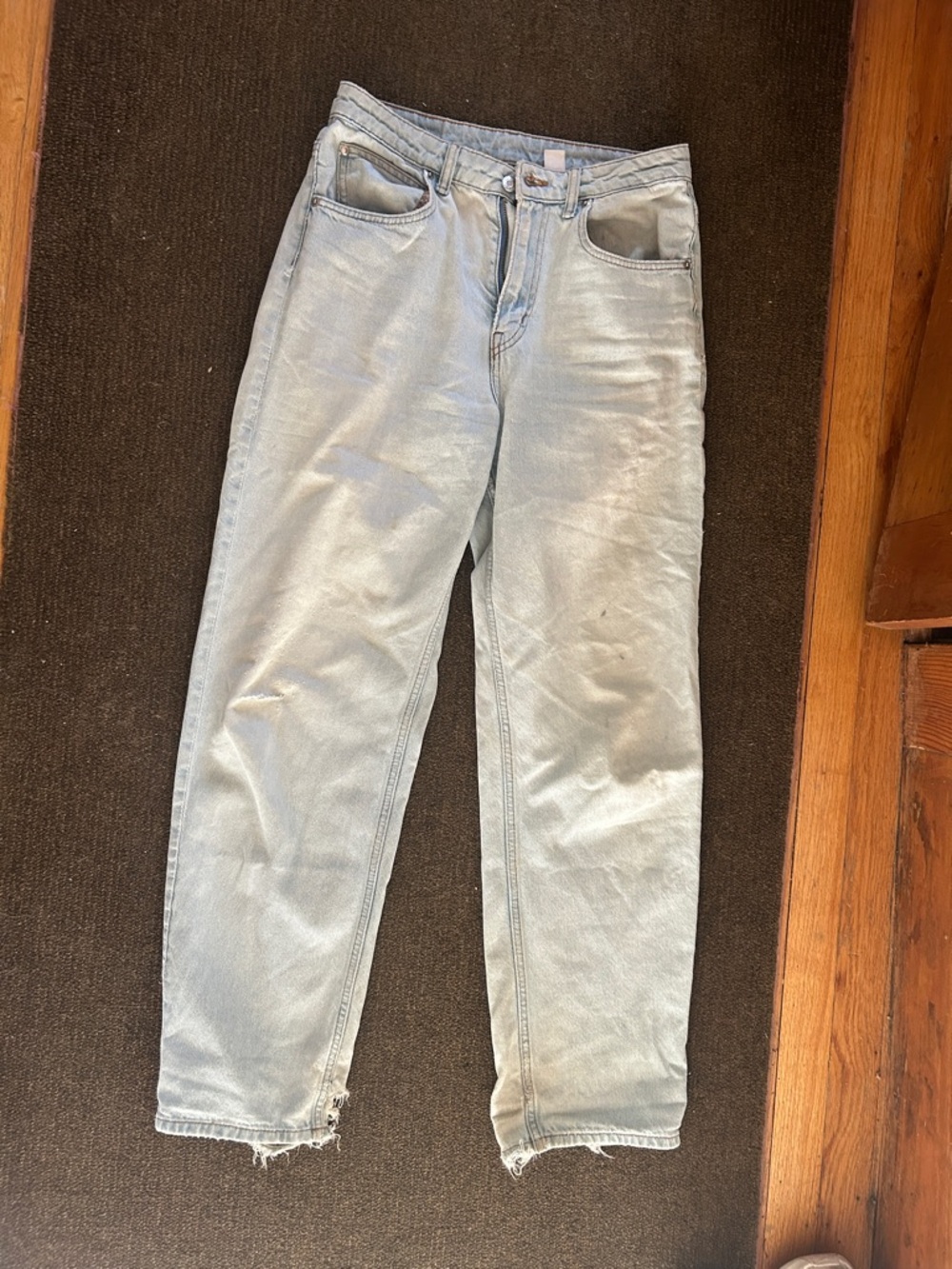 Relaxed Light Blue women’s 90s baggy jeans